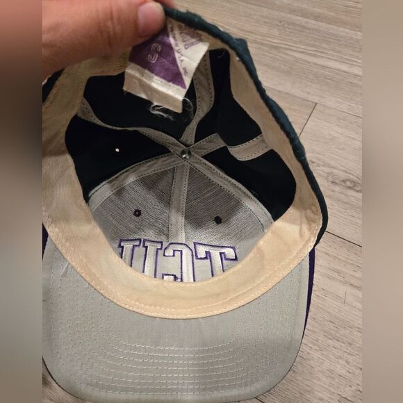 Vintage Texas Christian University TCU Fitted hat size small fits up to 7 1/8 - Picture 5 of 8